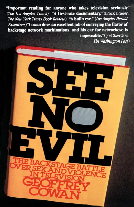 See No Evil" book with reviews displayed.
