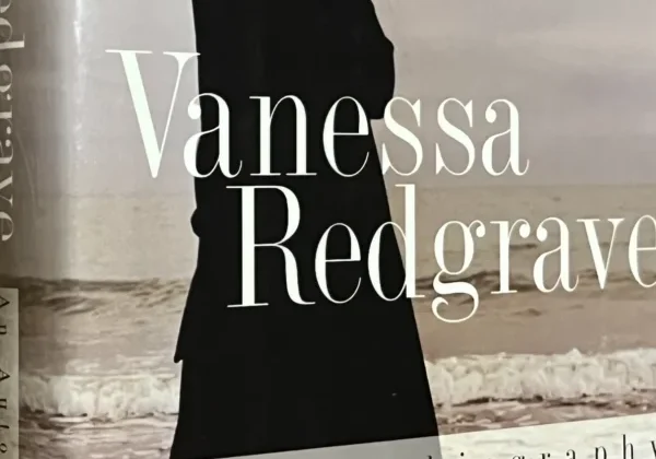 Book cover showing person by the sea