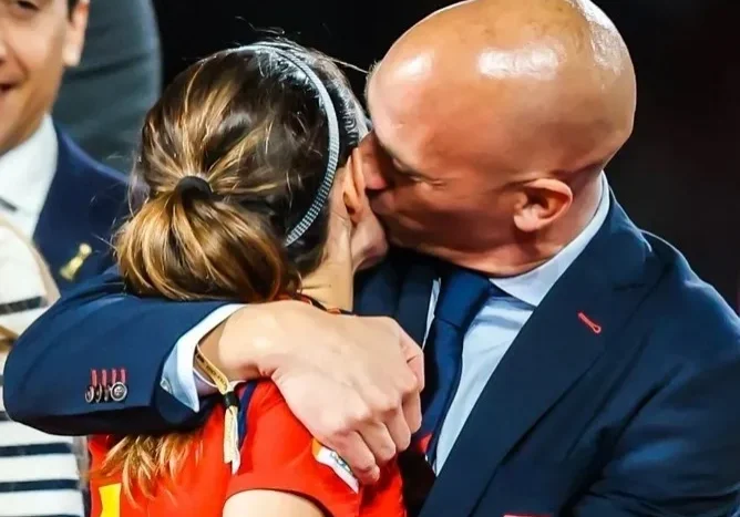 Emotional moment between two people