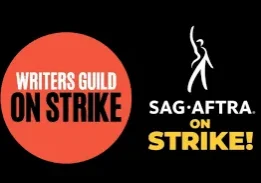 Strike announcement by Writers Guild and SAG-AFTRA